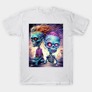 Magenta and Ember, The Mystical Duo T-Shirt